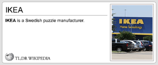 Illustration for article titled When Reading the Article Takes Too Much Time, There's TL;DR Wikipedia